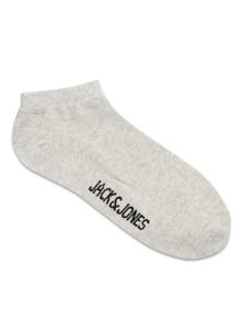 Jack & Jones Paquete de 5 Calcetines -Light Grey Melange - 12120278