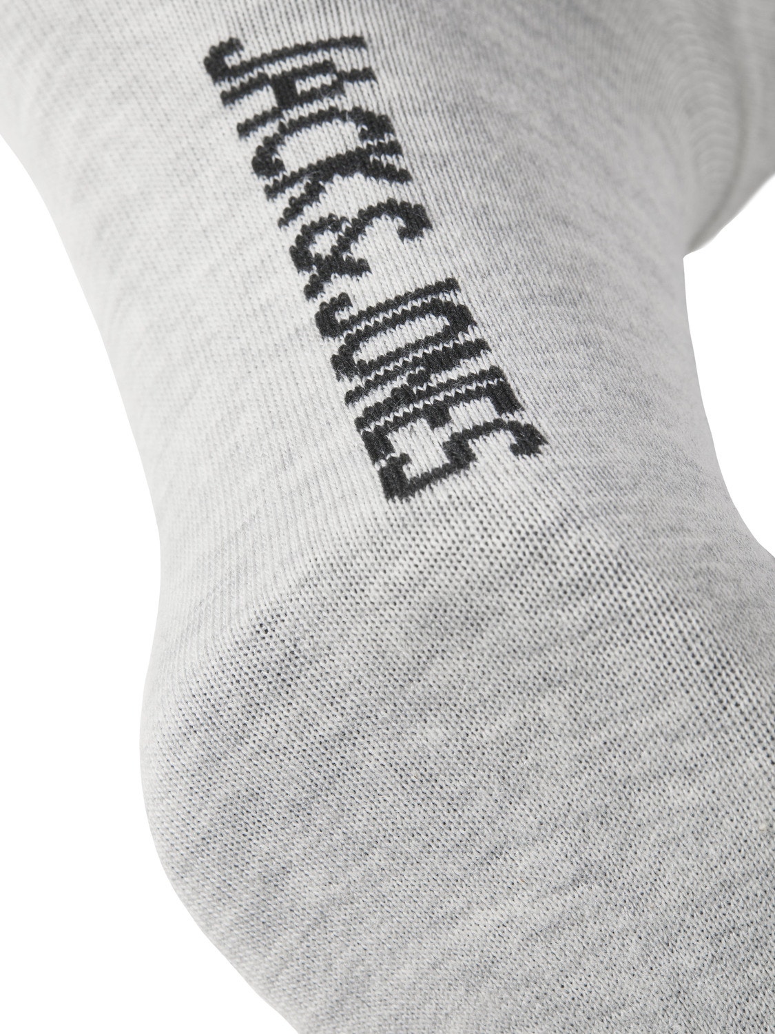 Jack & Jones 5 Socks -Light Grey Melange - 12120278