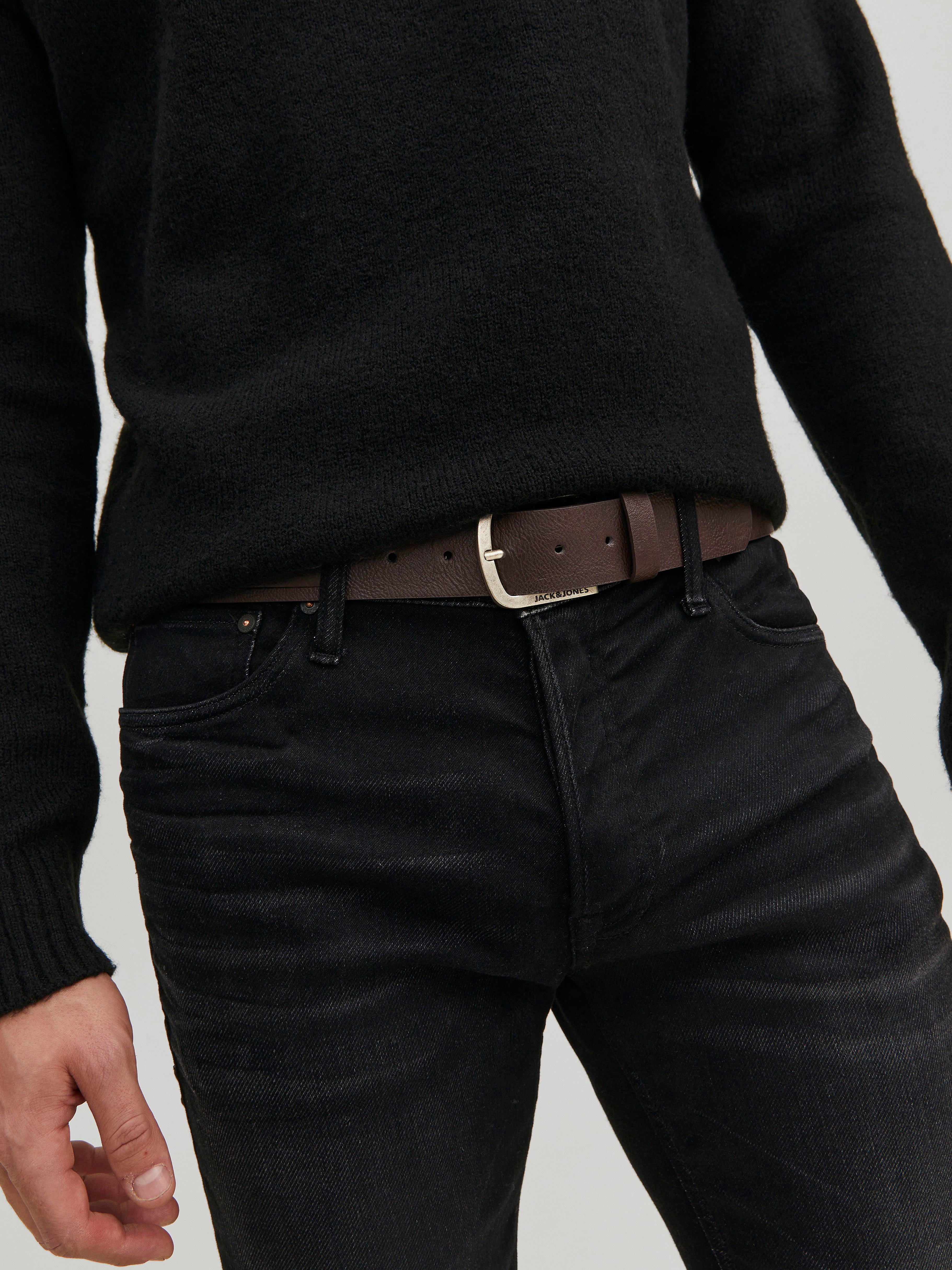 Jack & Jones Belt -Black Coffee - 12120697