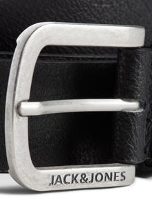 Jack & Jones Faux skinn Belte -Black - 12120697