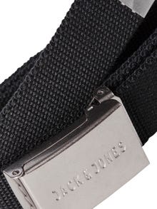 Jack & Jones Cinturón Polyester -Black - 12122038