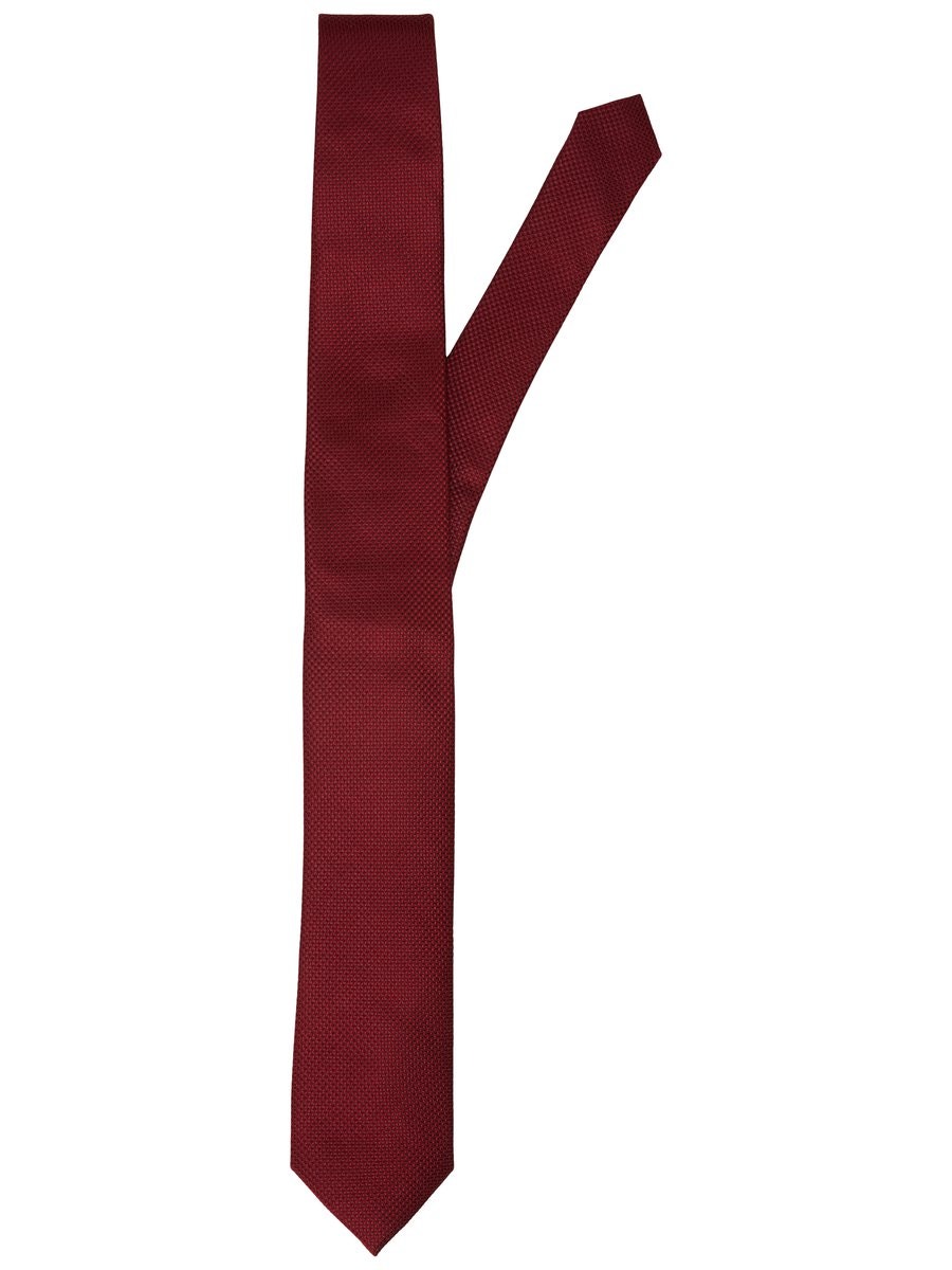 Corduroy Tie, Dark Red