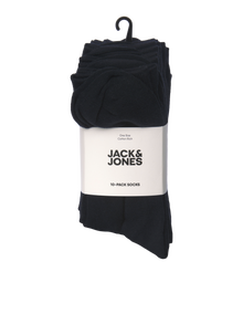 Jack & Jones Paquete de 10 Calcetines -Black - 12125756