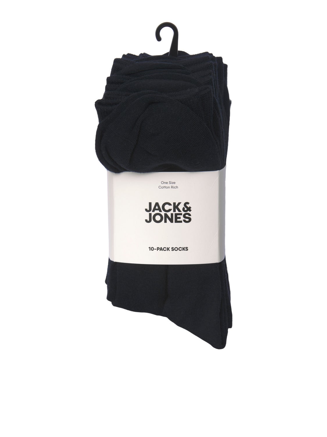 Pack de 10 Chaussettes Noir Jack Jones