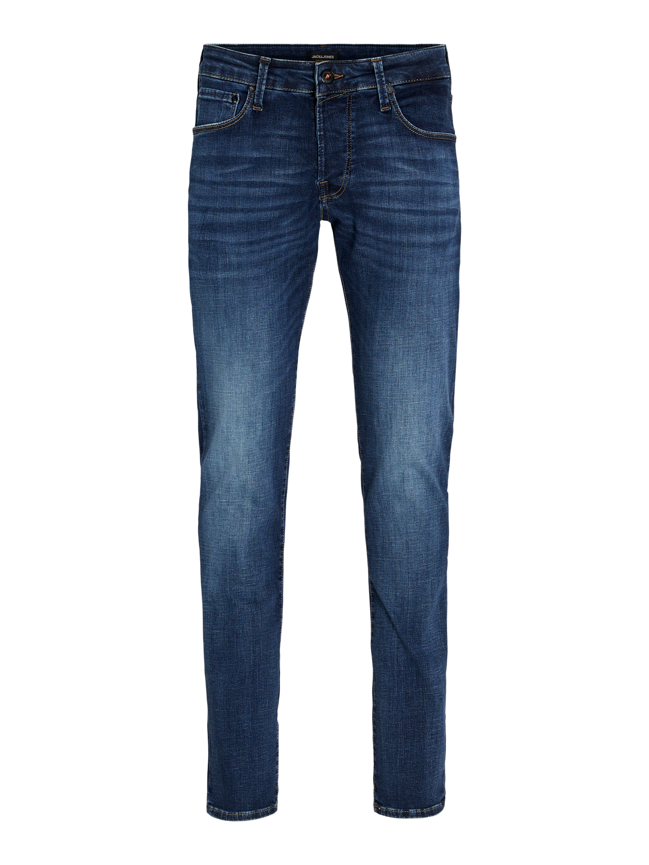 JJIGLENN JJICON JJ 057 50SPS NOOS Slim fit jeans | Medium Blue | Jack ...