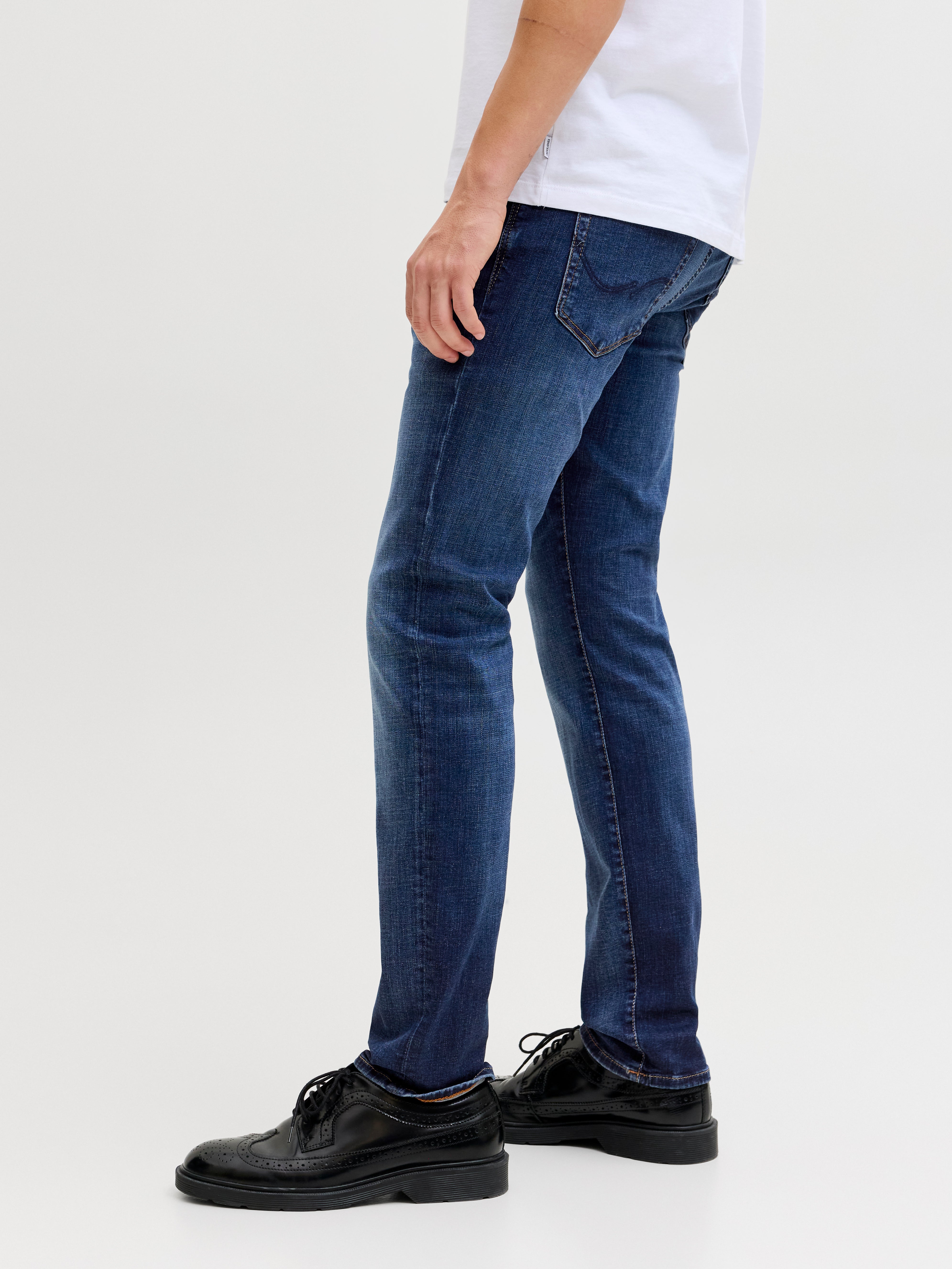 Jack & Jones JJIGLENN JJICON JJ 057 50SPS Slim fit Džíny -Blue Denim - 12133074