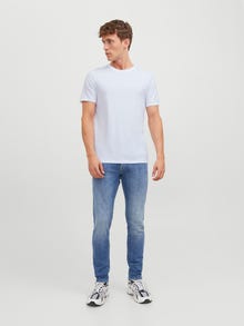 Jack & Jones Paquete de 2 Camiseta Liso -White - 12133913
