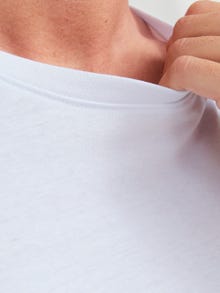 Jack & Jones Paquete de 2 Camiseta Liso -White - 12133913