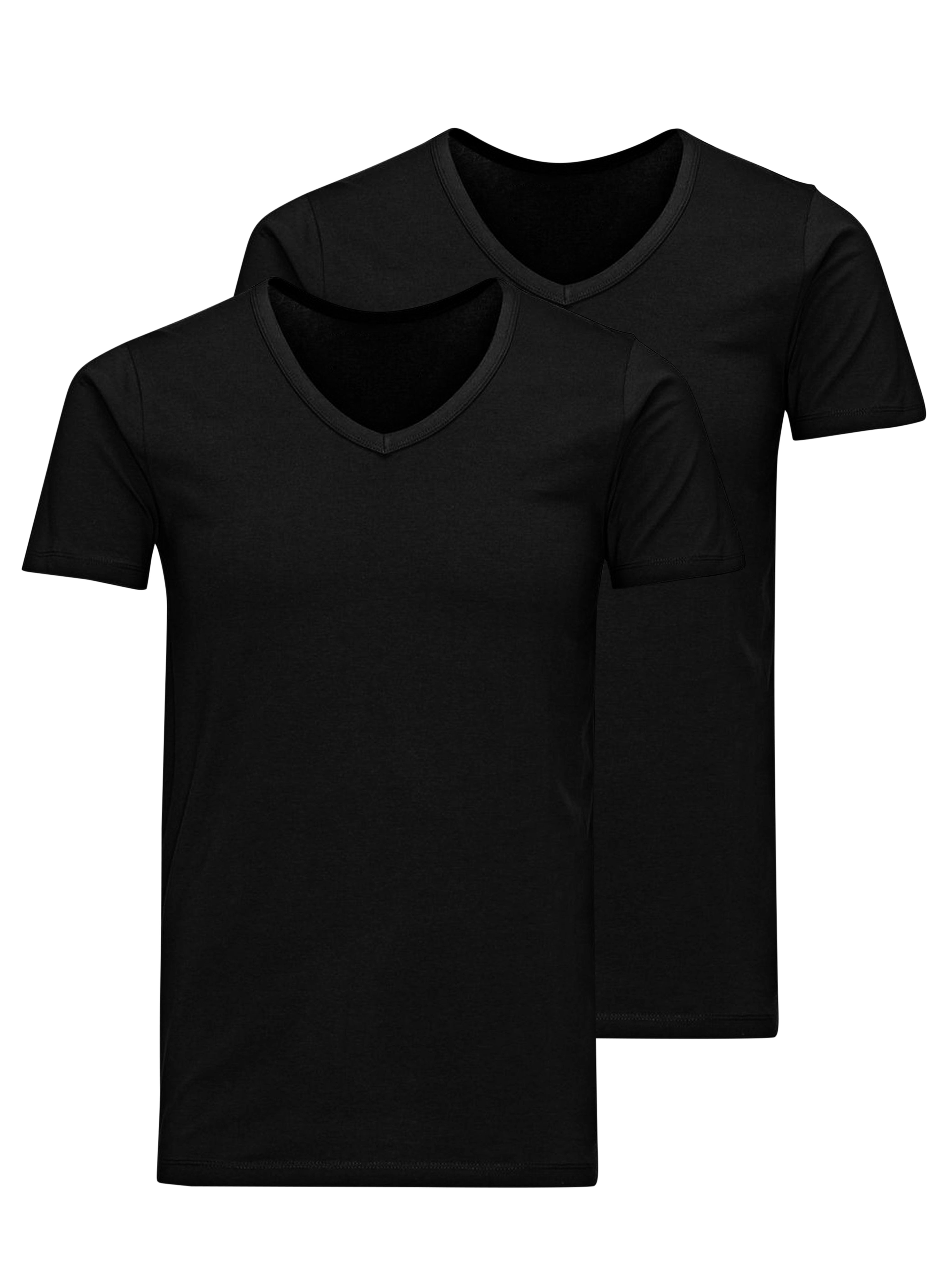 Thumbnail - 2er-pack Einfarbig T-shirt