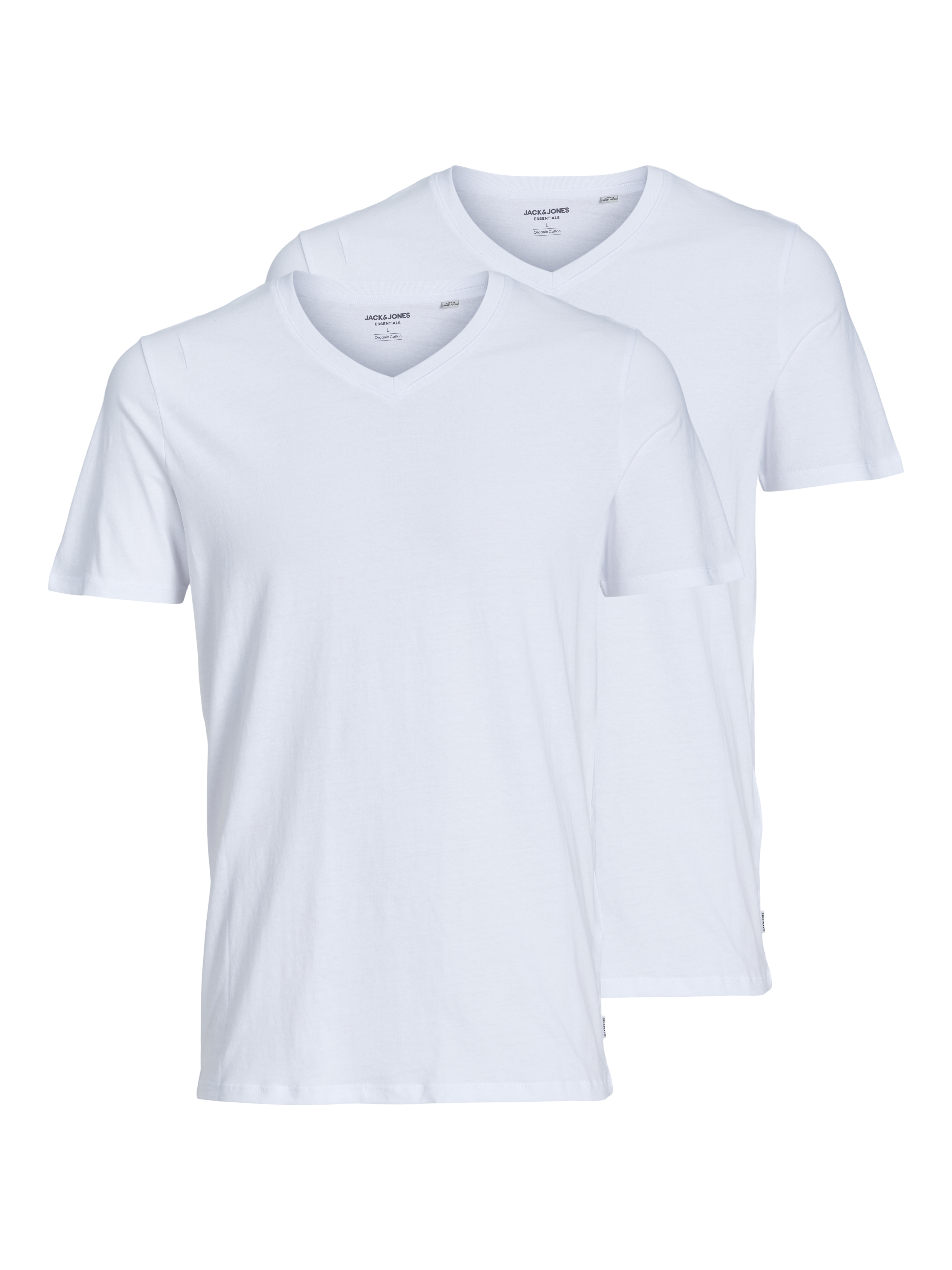 Thumbnail - 2er-pack Einfarbig T-shirt