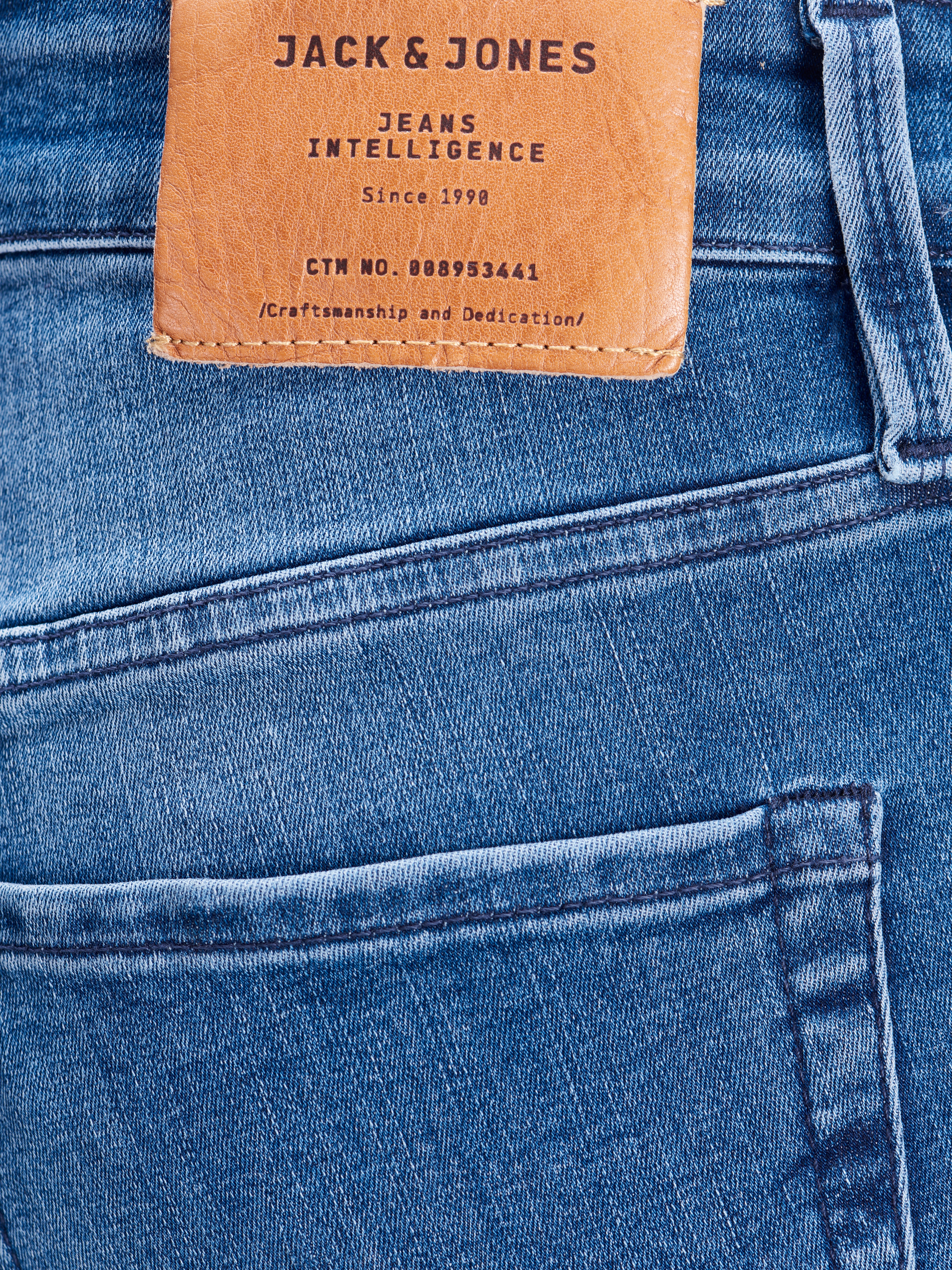 JJIWHGLENN JJICON BL 809 50SPS Slim Fit Jeans | Mittelblau | Jack  