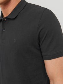 Jack & Jones Plain Polo T-shirt -Black - 12136516