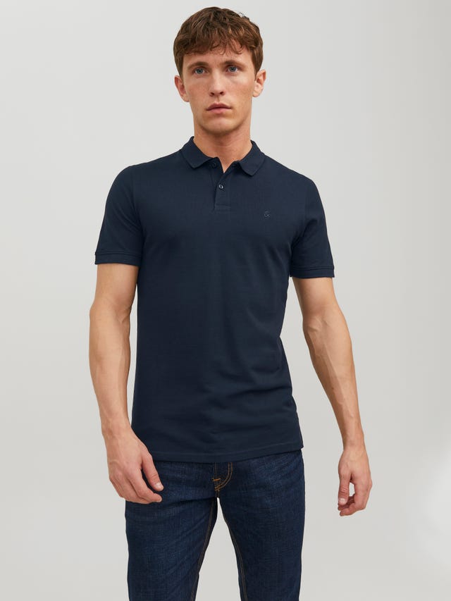 Jack & Jones Einfarbig Polo T-shirt - 12136516