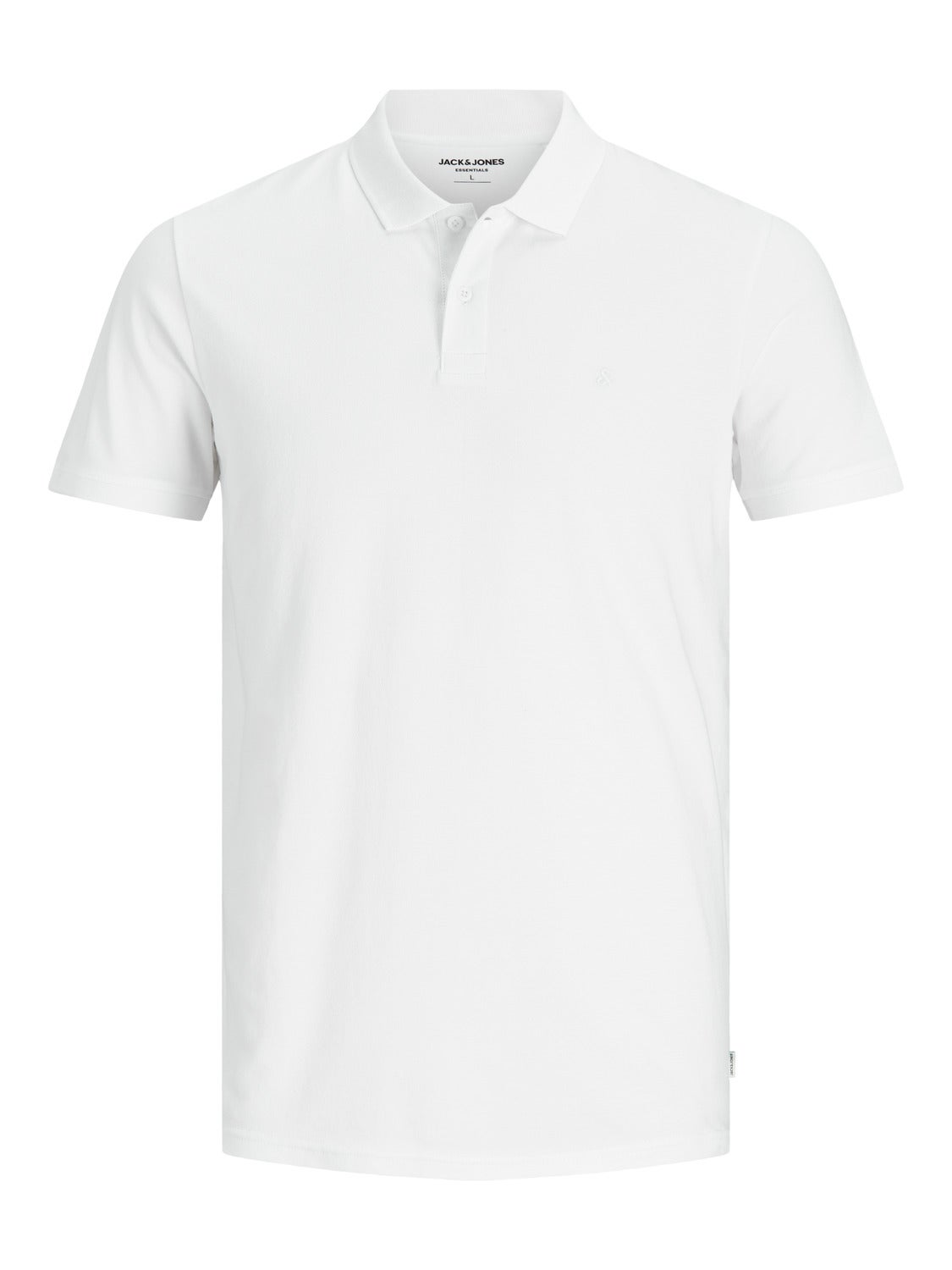 Plain white shop polo t shirt