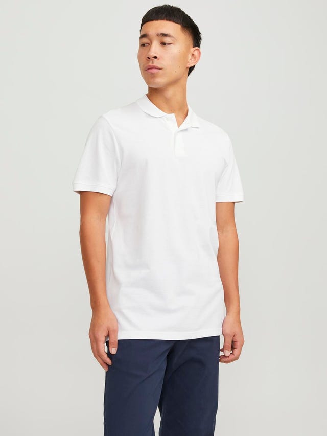 Jack & Jones Einfarbig Polo T-shirt - 12136516