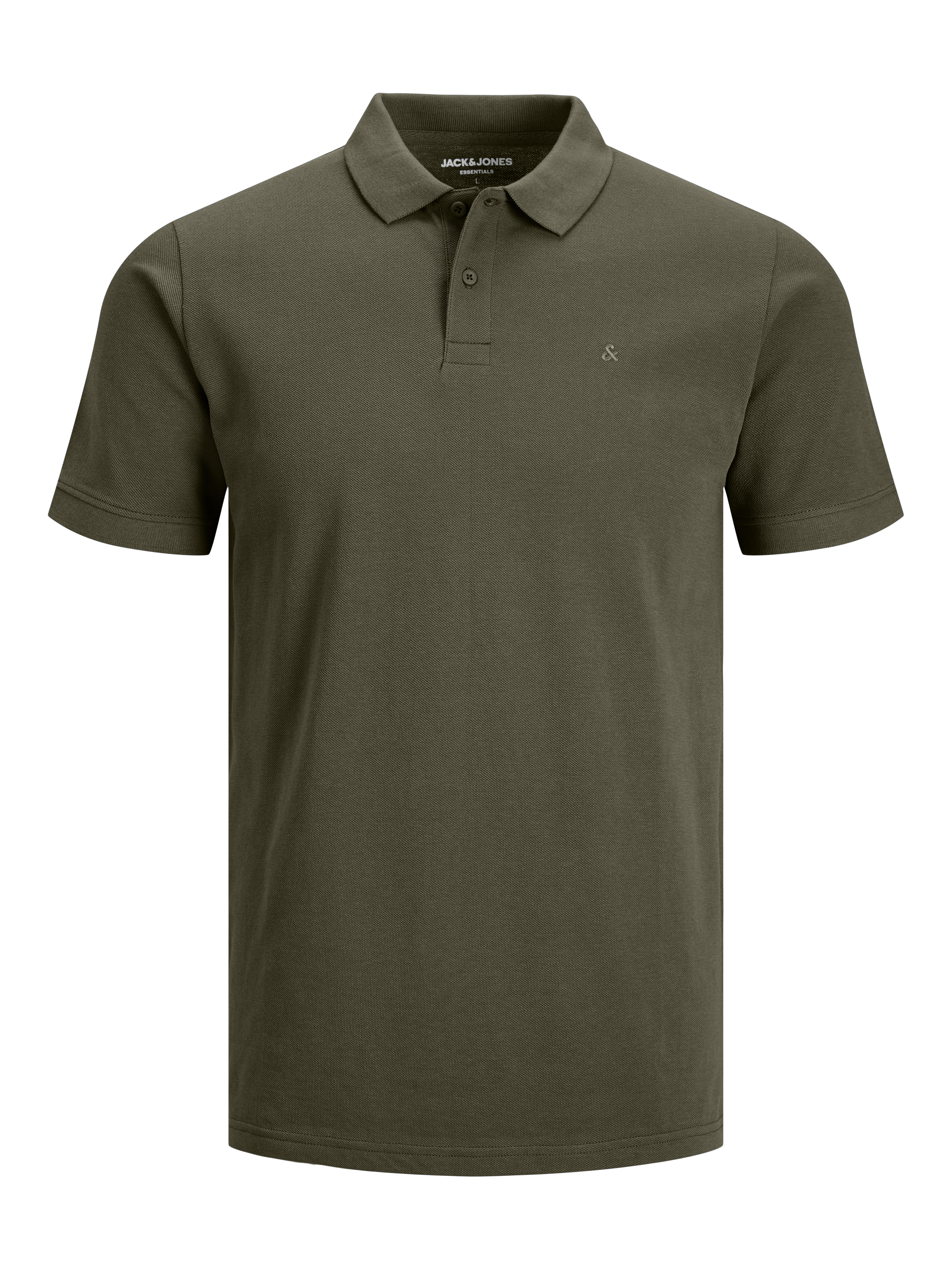 Plain Shirt collar Polo