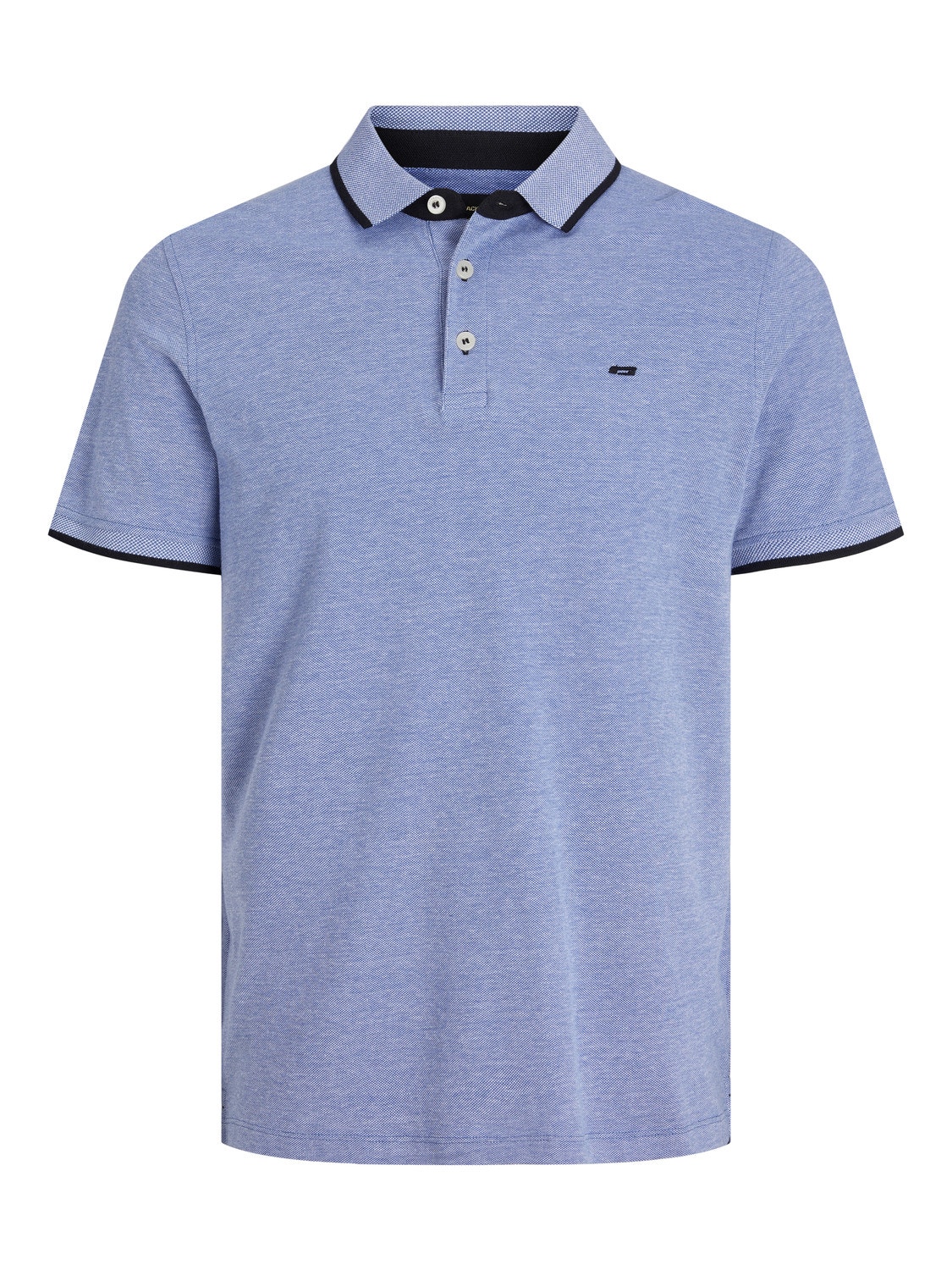 Jack & Jones Yksivärinen Polo T-shirt -Bright Cobalt - 12136668