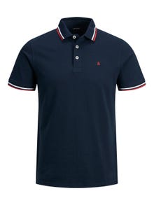 Jack & Jones Vanlig Polo T-skjorte -Navy Blazer - 12136668