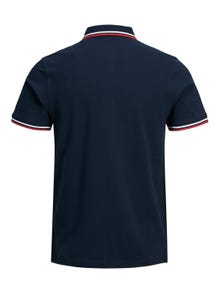 Jack & Jones T-shirt Liso Polo -Navy Blazer - 12136668
