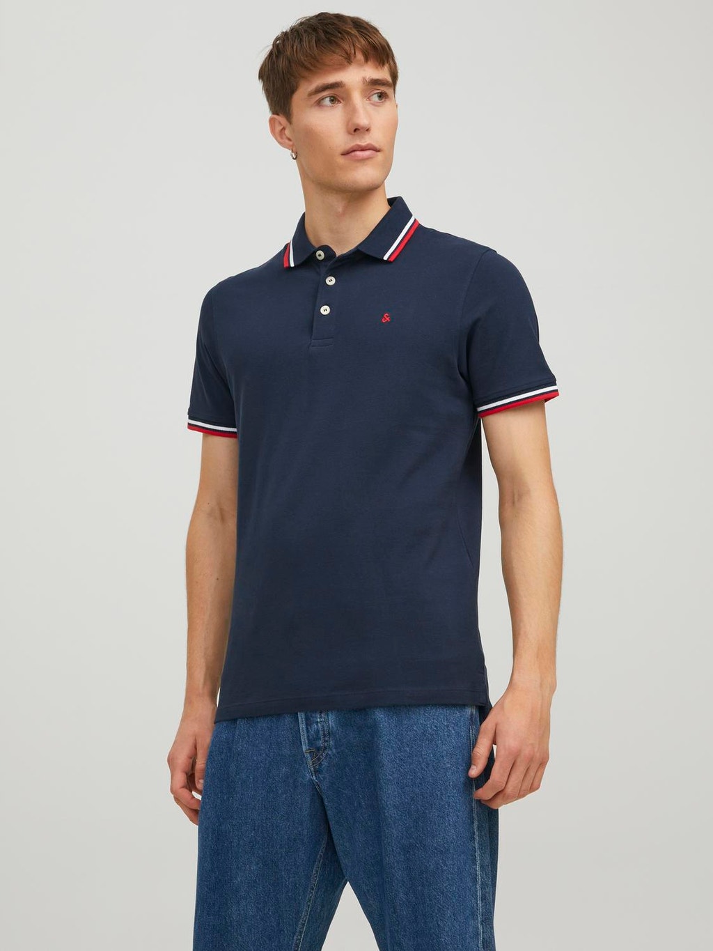 Jack & Jones Clásico Polo - Navy Blazer - 12136668