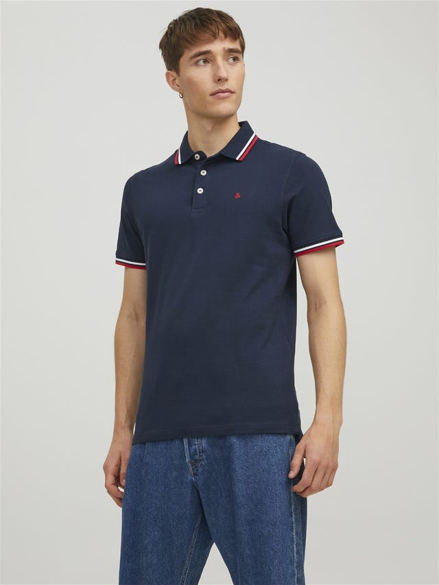 Jack & Jones Einfarbig Polo T-shirt - 12136668