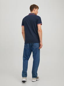 Jack & Jones Vienspalvis Polo -Navy Blazer - 12136668