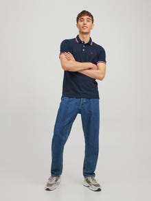 Jack & Jones Vienspalvis Polo -Navy Blazer - 12136668
