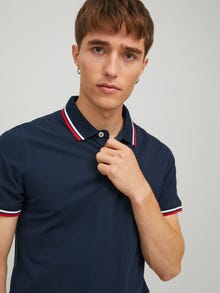 Jack & Jones Vienspalvis Polo -Navy Blazer - 12136668