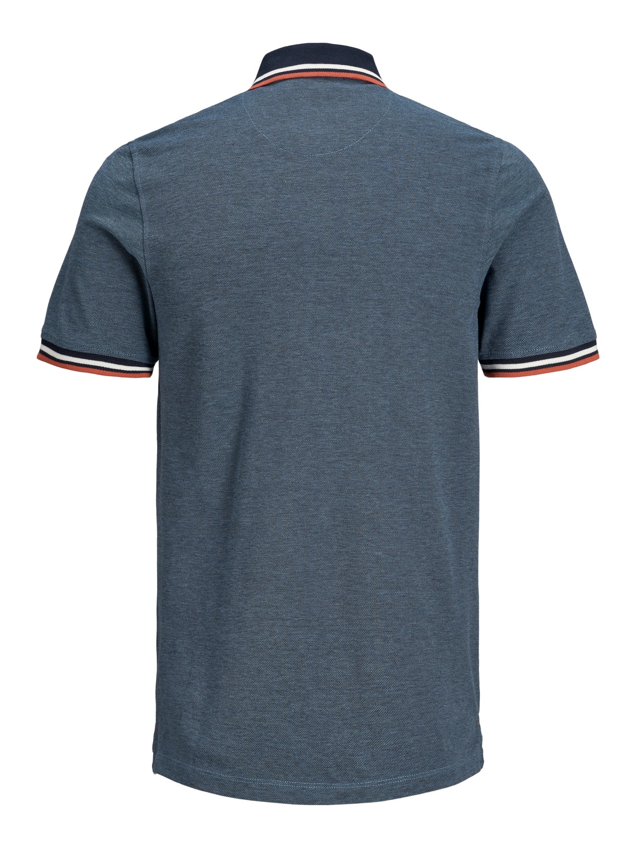 Jack & Jones Gładki Polo T-shirt -Denim Blue - 12136668