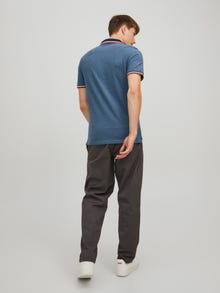 Jack & Jones Vienspalvis Marškininė apykaklė Polo -Denim Blue - 12136668