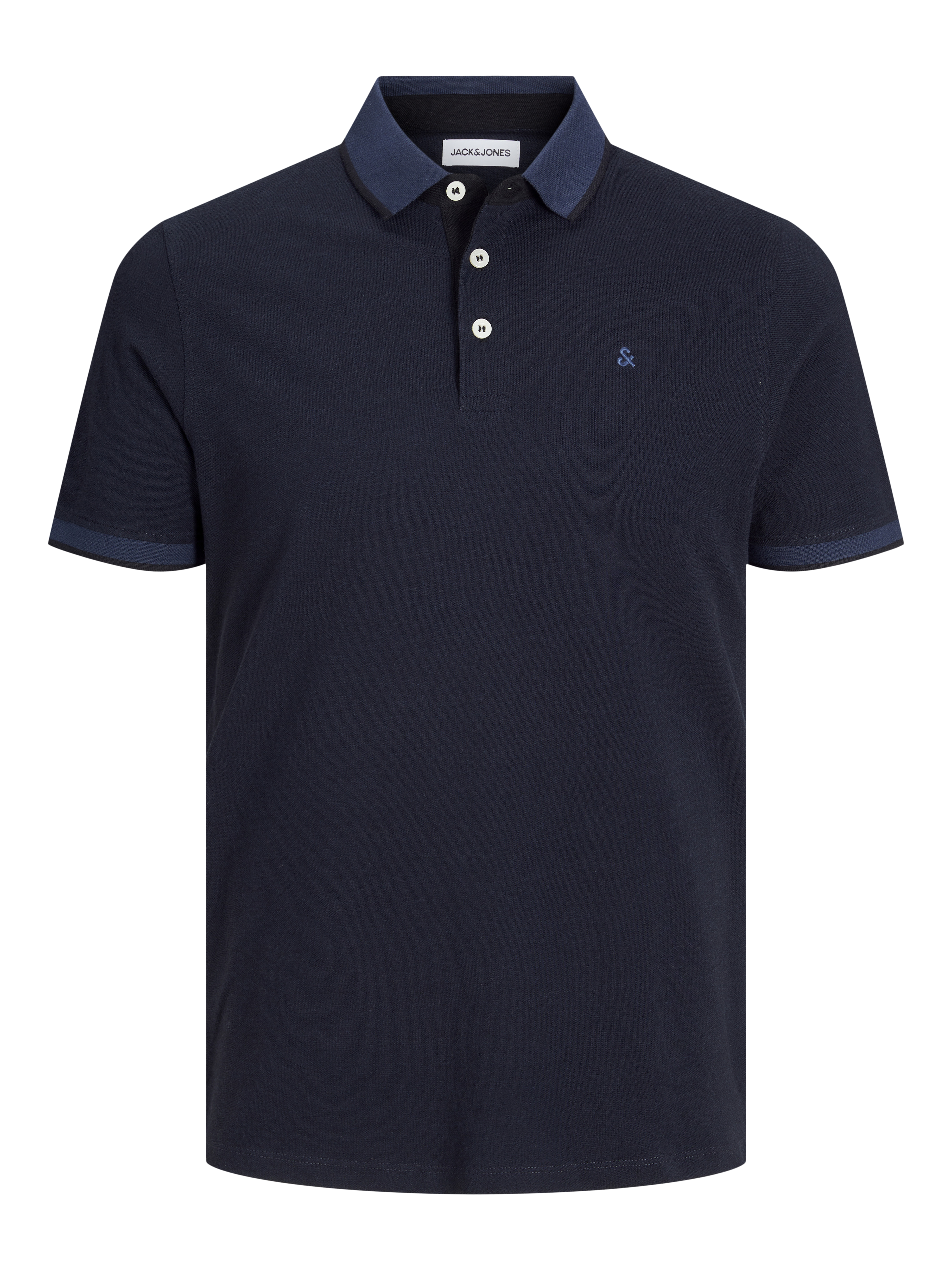 Plain Shirt collar Polo