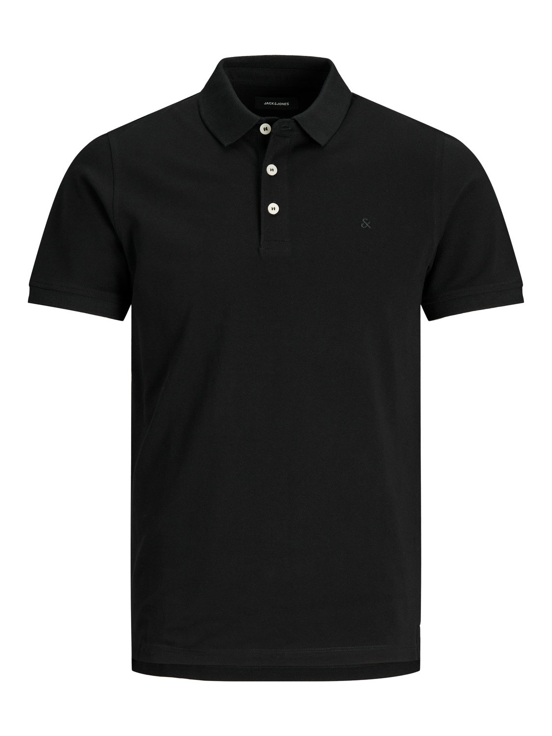 Jack & Jones Plain Polo T-shirt -Black - 12136668
