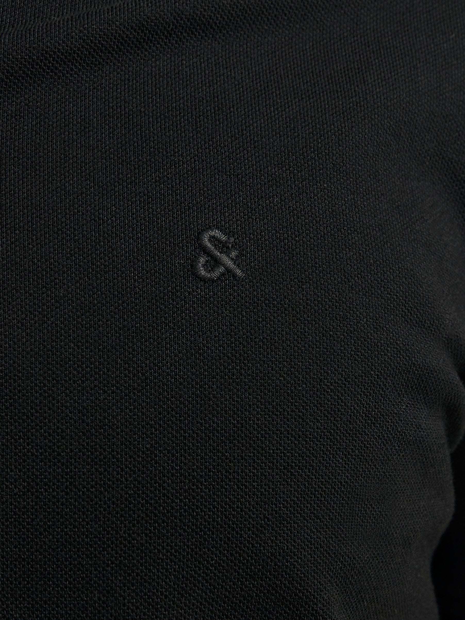 Jack & Jones Gładki Polo T-shirt -Black - 12136668