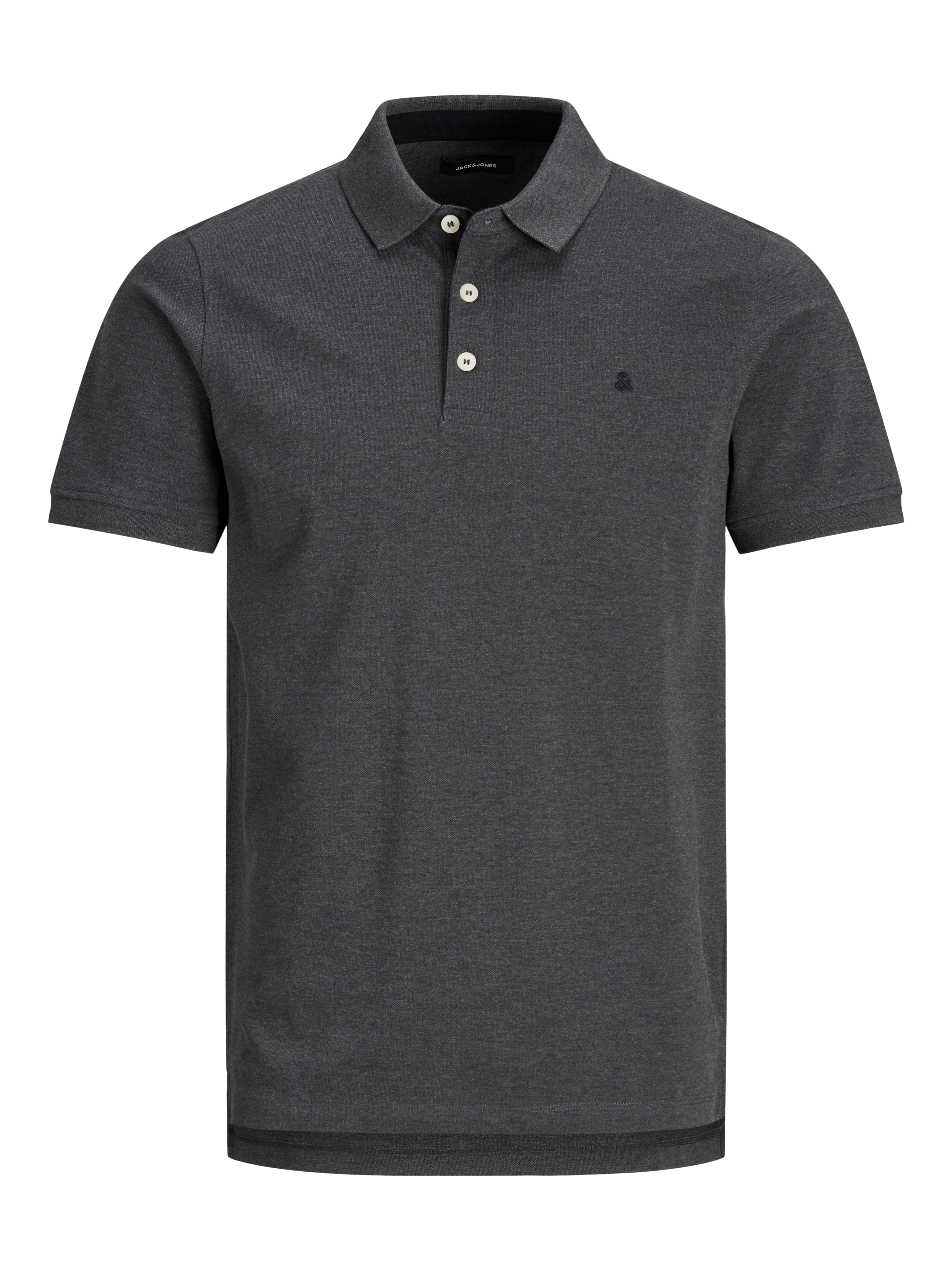 Thumbnail - Einfarbig Hemdkragen Poloshirt