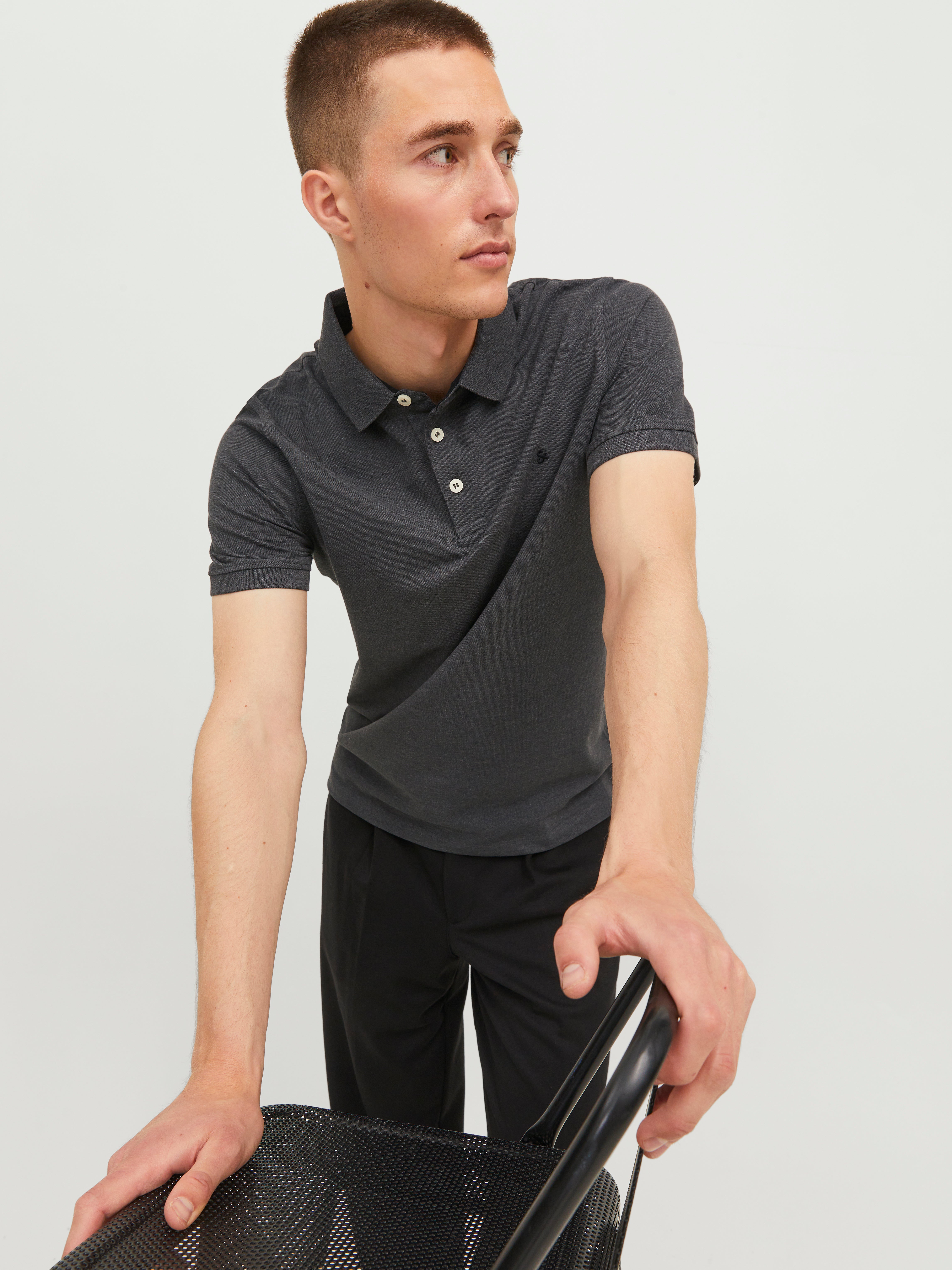 Jack & Jones Einfarbig Polo T-shirt - 12136668