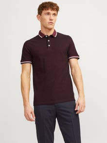 Jack & Jones Einfarbig Polo T-shirt -Port Royale - 12136668