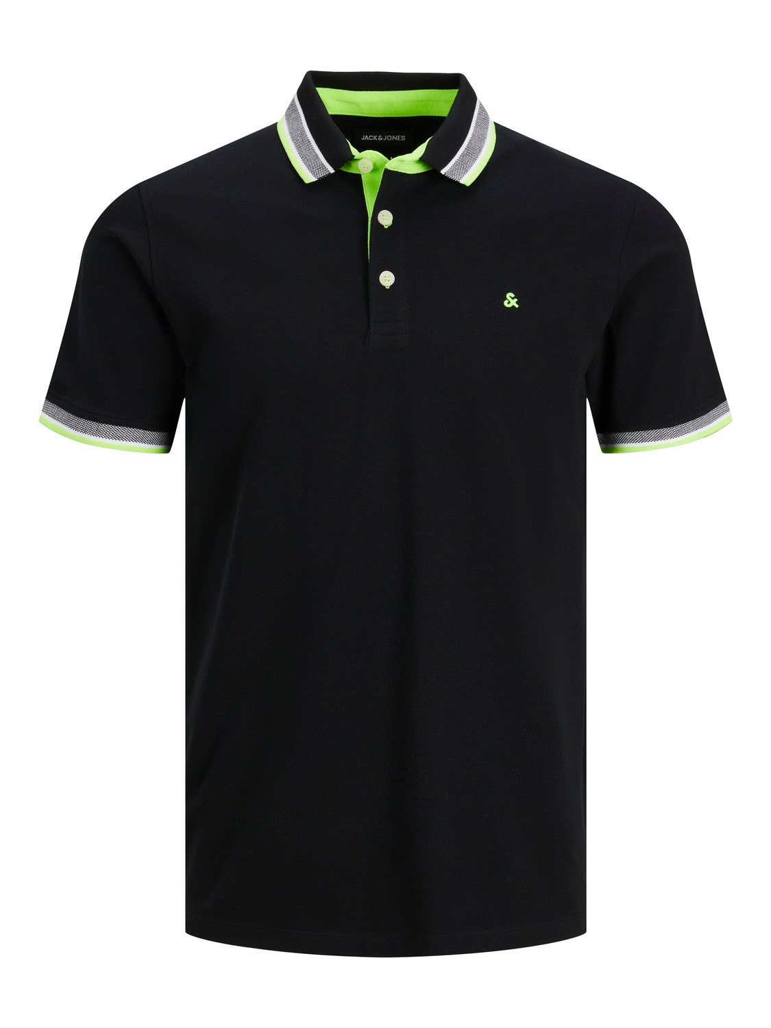 Jack & Jones Effen Polo T-shirt -Black - 12136668