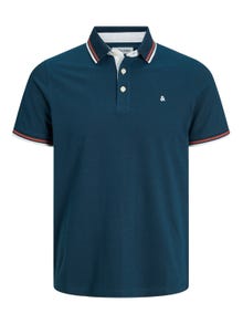 Jack & Jones Einfarbig Polo T-shirt -Sailor blue - 12136668