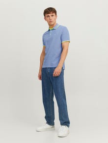 Jack & Jones Vienspalvis Polo -Bright Cobalt - 12136668