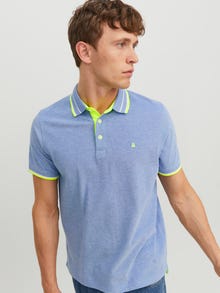 Jack & Jones Vienspalvis Polo -Bright Cobalt - 12136668