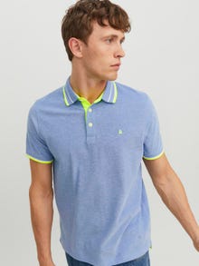 Jack & Jones Sima Póló Trikó -Bright Cobalt - 12136668