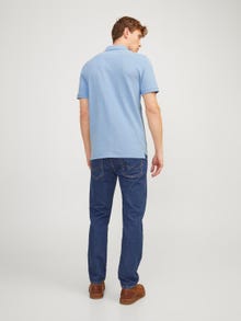Jack & Jones Einfarbig Polo T-shirt -Pacific Coast - 12136668