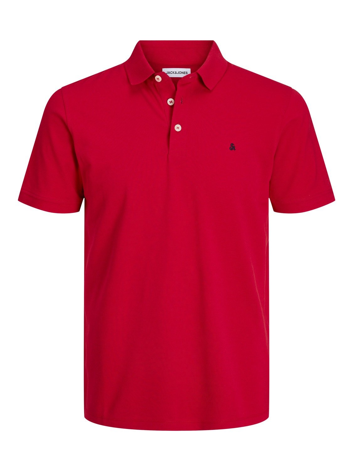 Jack & Jones T-shirt Semplice Polo -True Red - 12136668