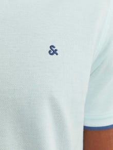 Jack & Jones Gładki Polo T-shirt -Soothing Sea - 12136668