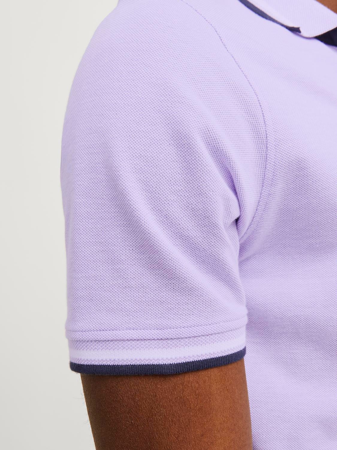 Jack & Jones Effen Polo T-shirt -Purple Rose - 12136668