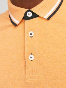 Jack & Jones Yksivärinen Polo T-shirt -Apricot Ice  - 12136668