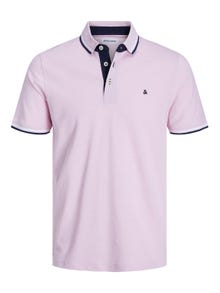 Jack & Jones Plain Polo Polo -Pink Nectar - 12136668