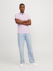 Jack & Jones Plain Polo Polo -Pink Nectar - 12136668