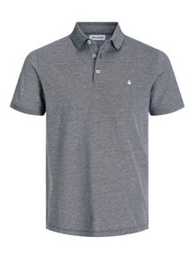 Jack & Jones Einfarbig Polo Polo -Anthracite - 12136668