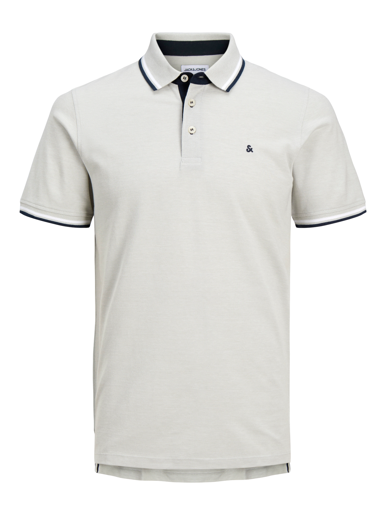 Jack & Jones Camiseta polo Liso Polo -Puritan Gray - 12136668